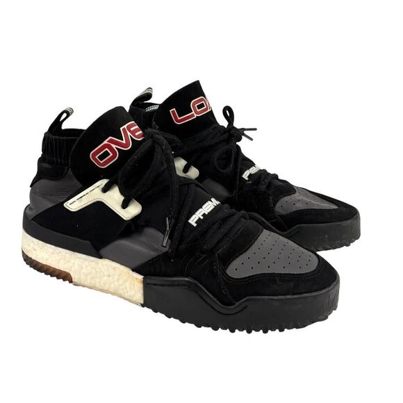 Black Gray Alexander Wang x AW BBall All Star \'747 Warehouse\' 2018 Sz‎ 10.5 main image 7